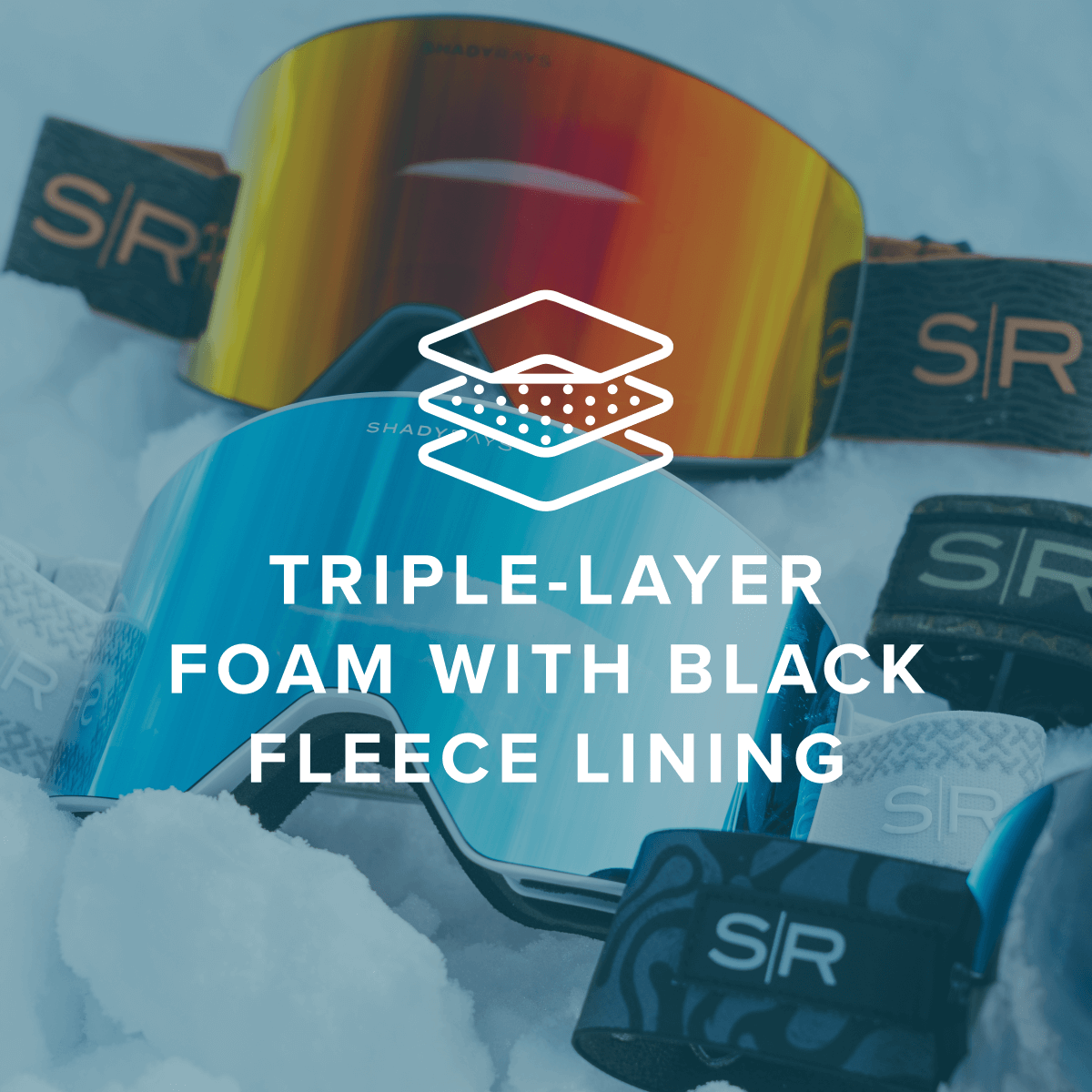 Frontier Snow Goggle - Lavender Lagoon