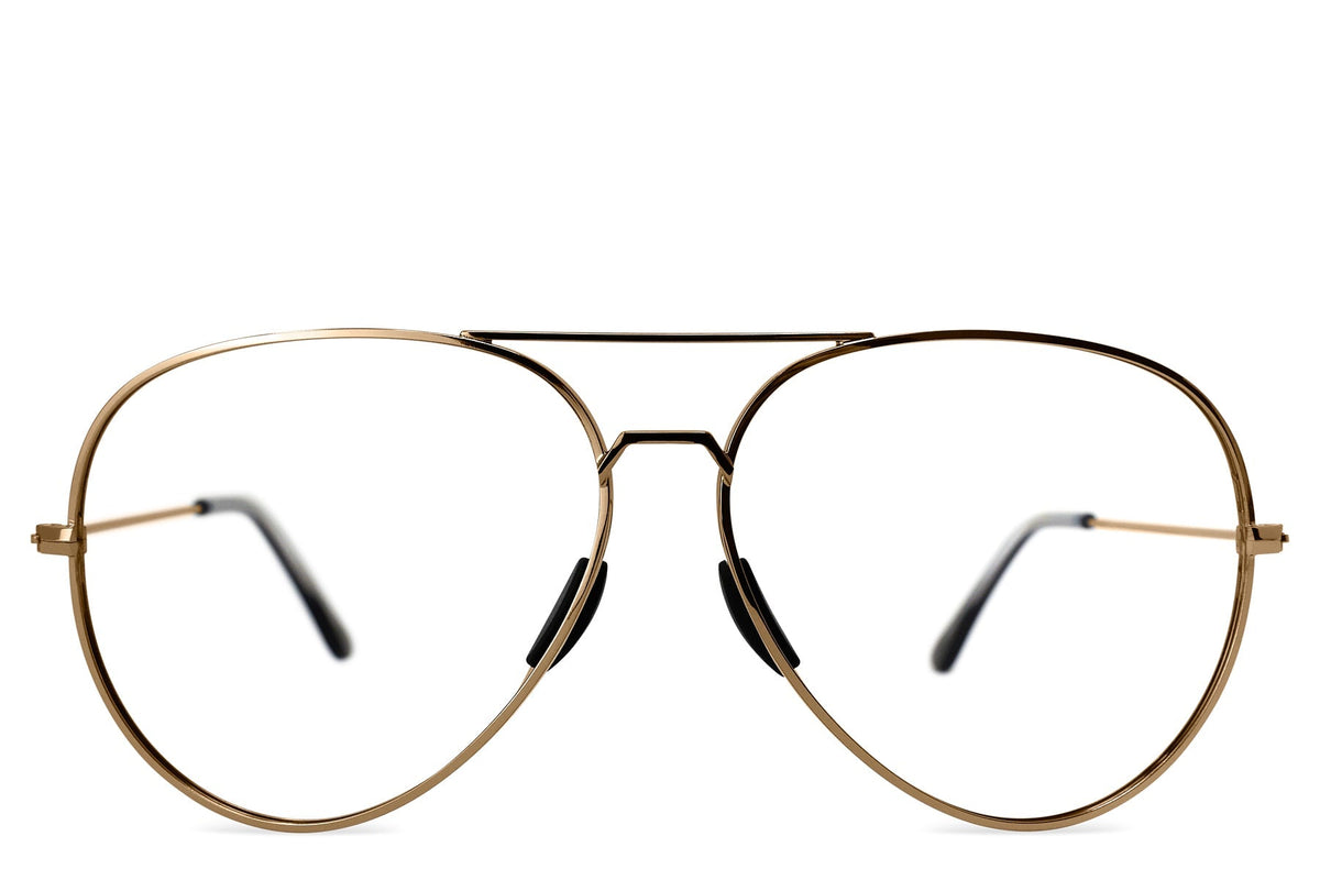 Tangle Free Aviator Small Rx - Gold