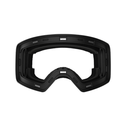 Frontier Snow Goggle - Black Magnetic Frame + Strap (Lens Not Included) - Customize