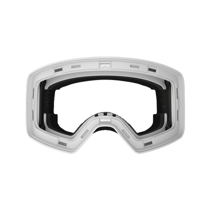 Frontier Snow Goggle - White Magnetic Frame + Strap (Lens Not Included)