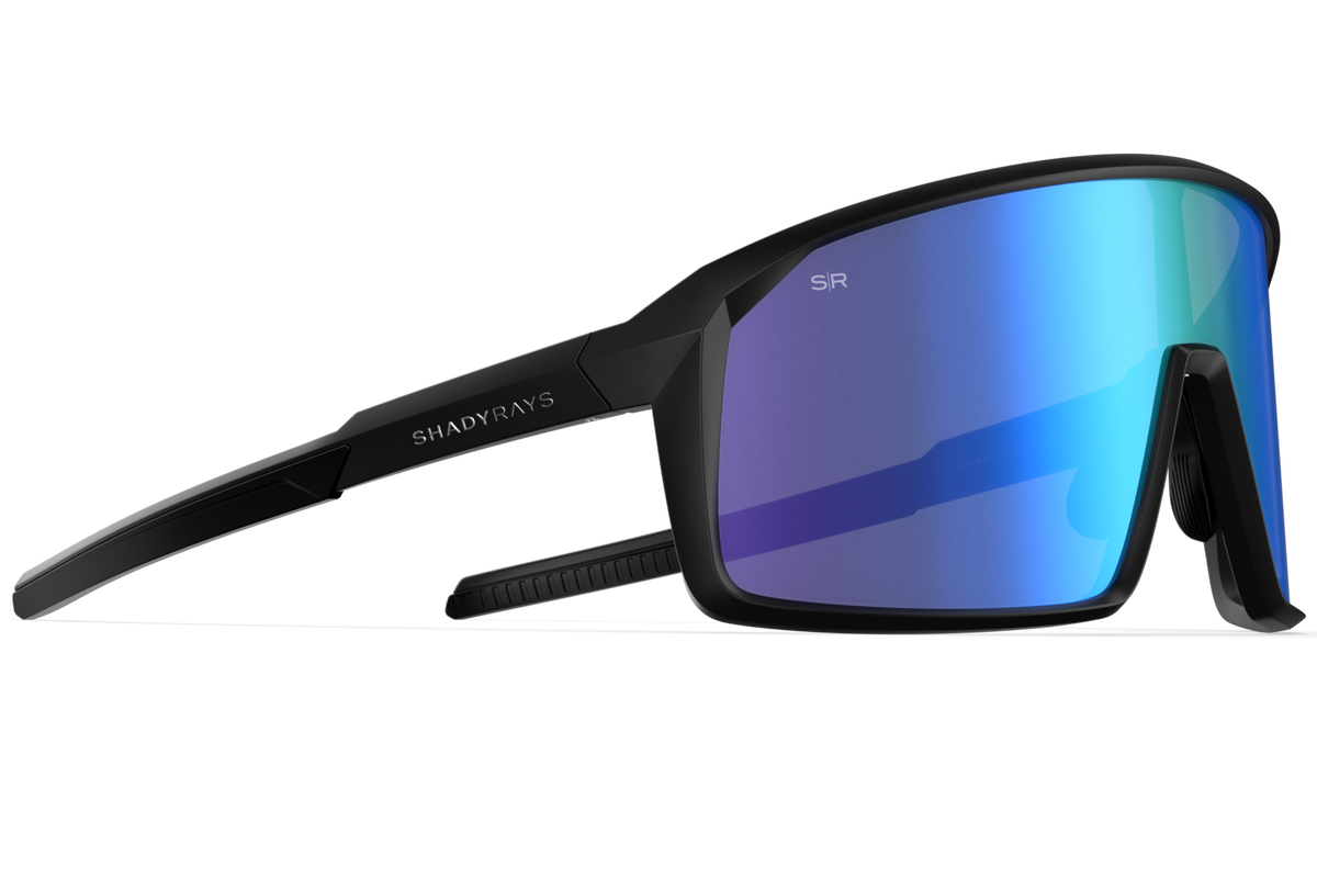 Rival Matte Black - Glacier Polarized