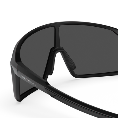 Rival Matte Black - Black Polarized